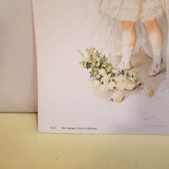 1981 Gallery Graphics Bride & Playing Bridesmaid Prints - Picture 3 of 10